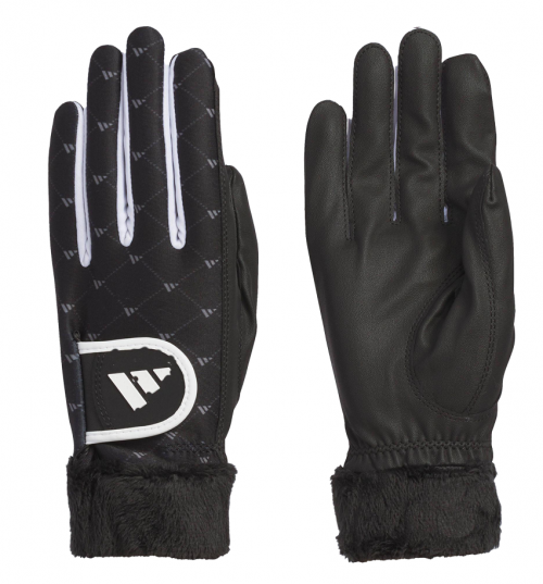 Adidas女款保暖防寒雙手手套(黑)#2743